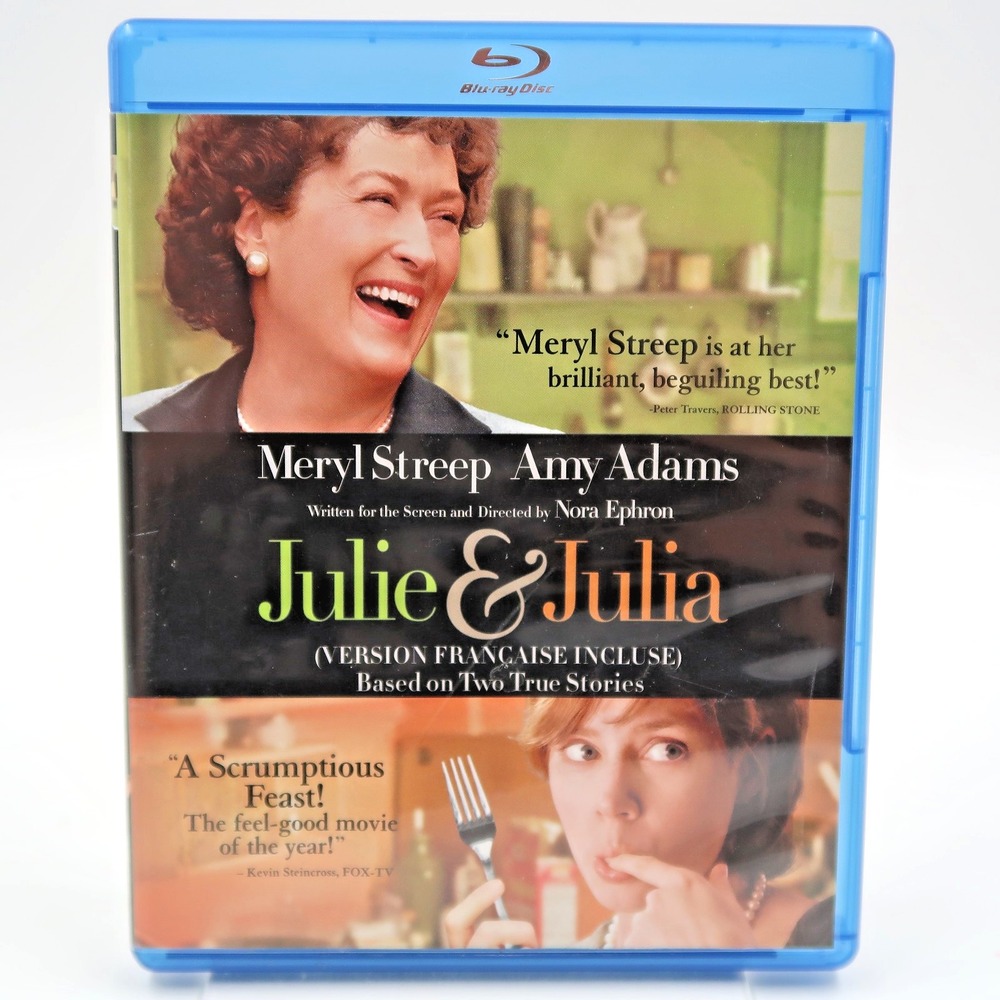 Julie & Julia Blu-ray 2009 Meryl Streep Amy Adams Sony Pictures PG Movie